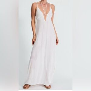 Devon Windsor Paloma Dress in Off-white size M